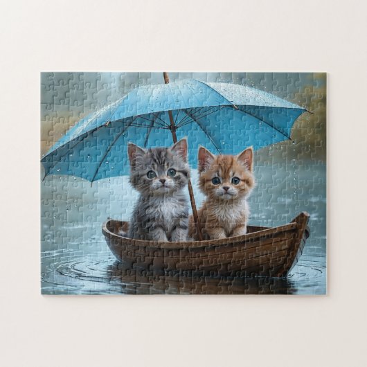 Kitten PhotoパズルKitten Art Internet Jigsaw Pu ジグソーパズル (横)