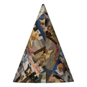 Kitten Photo Collage、パーティー帽子 パーティーハット (裏面)