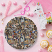 Kitten Photo Collage、紙プレート ペーパープレート (パーティー)