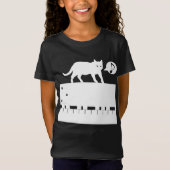 Kitten_Piano Tシャツ (正面)