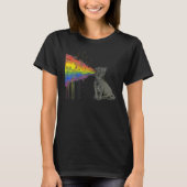 Kitten Puking Rainbows Tシャツ (正面)