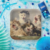 Kitten Symphony by Julius Adam II ペーパープレート (パーティー)