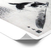 Kitten with Feather, Imao Keinen ポスター (角)