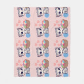 Kitten & Yarn Fleece Blanket フリースブランケット (正面)