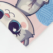Kitten & Yarn Fleece Blanket フリースブランケット (角)