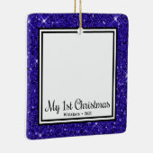 Kitten's 1st Christmas 2の写真 セラミックオーナメント (右)