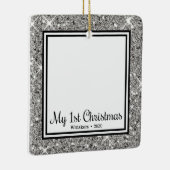 Kitten's 1st Christmas 2の写真 セラミックオーナメント (右)