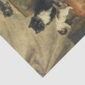 Kittens at 遊 by Henriette Ronner-Knip 薄葉紙 (詳細)