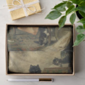 Kittens at 遊 by Henriette Ronner-Knip 薄葉紙 (ギフト)