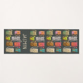 KITTENS , CUTE CATS, CATS DRAWING  ヨガマット (正面(横))