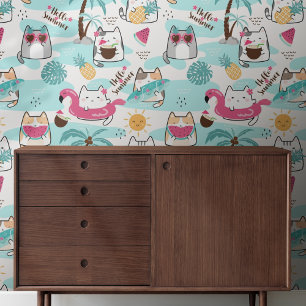 Kittens of Summer Kid's Bedroom 壁紙