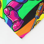 Kittens - Puppies フリースブランケット (角)