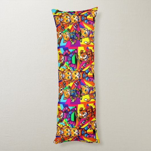 Kittens - Puppies  ボディピロー (裏面 (縦))