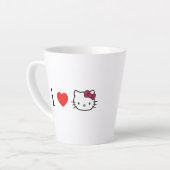 Kitty カフェラテマグ (左アングル)