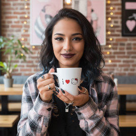 Kitty カフェラテマグ