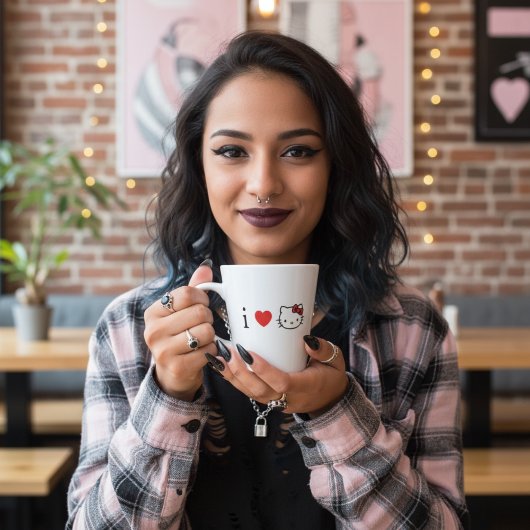 Kitty カフェラテマグ