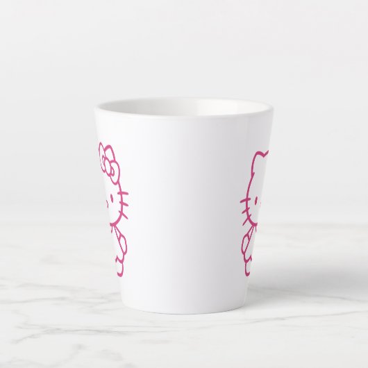 Kitty カフェラテマグ (正面)