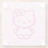Kitty ガラスコースター (裏面)