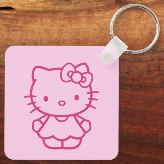 Kitty キーホルダー (裏面)