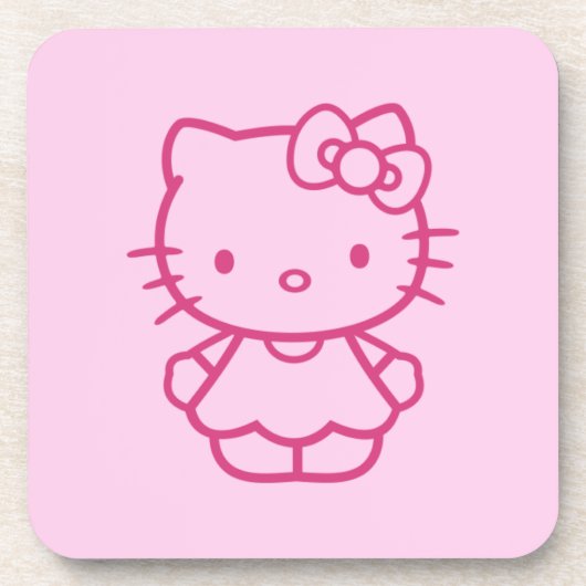 Kitty コースター (正面)