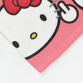 Kitty フリースブランケット (角)