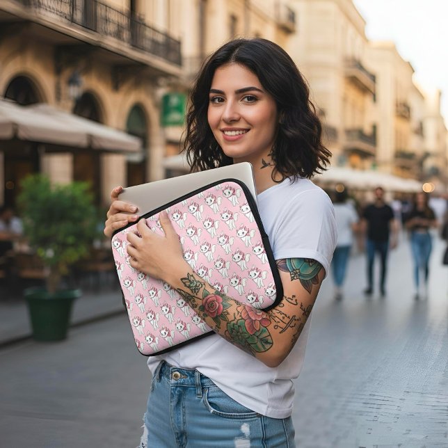 Kitty ラップトップスリーブ (クリエイターアップロード済み)