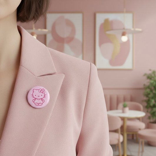Kitty 缶バッジ