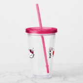 Kitty Acrylic Tumbler アクリルタンブラー (左)