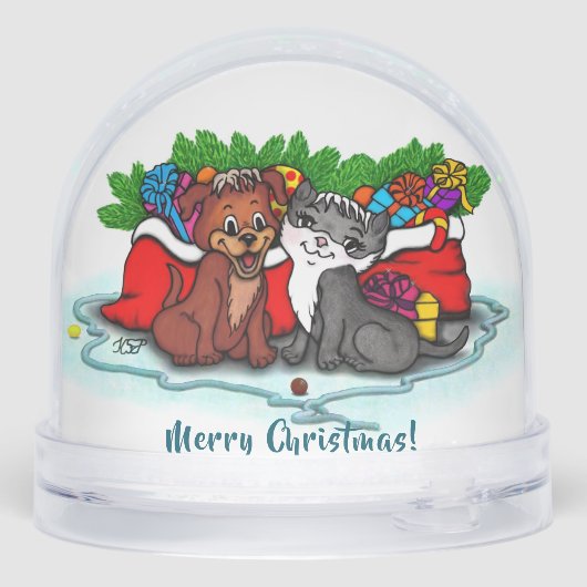 Kitty and Puppy , Happy XMas (裏面)