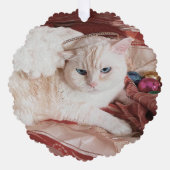 Kitty Angel for Christmas オーナメントカード (正面)