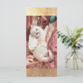 Kitty Angel for Christmas カード (スタンド正面)