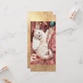 Kitty Angel for Christmas カード (正面/裏面インサイチュ)