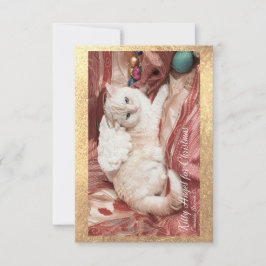 Kitty Angel for Christmas サンキューカード