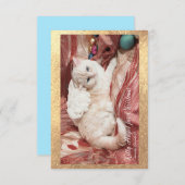 Kitty Angel for Christmas サンキューカード (正面/裏面)