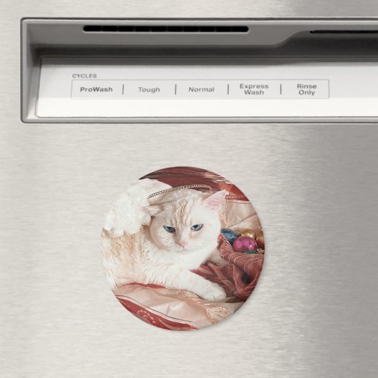 Kitty Angel for Christmas マグネット (インサイチュ (食洗機))