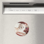 Kitty Angel for Christmas マグネット (インサイチュ (食洗機))