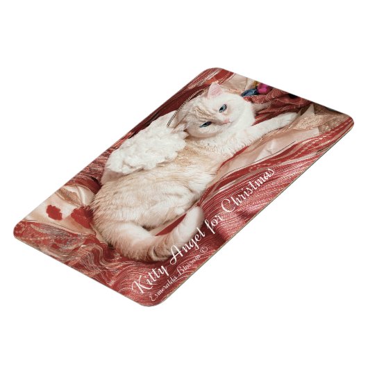 Kitty Angel for Christmas マグネット (左側)