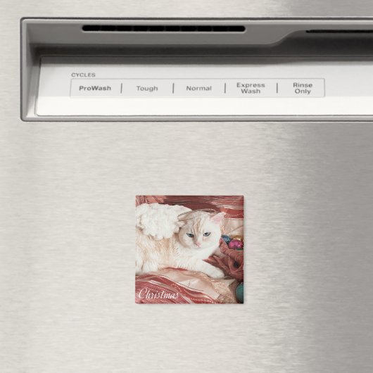 Kitty Angel for Christmas マグネット (インサイチュ (食洗機))