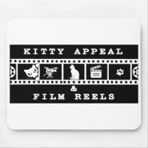 Kitty Appeal & Film Reels コンピューターマウスパッド