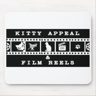 Kitty Appeal & Film Reels コンピューターマウスパッド マウスパッド