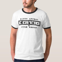 Kitty Appeal & Film Reels メンズ リンガーTシャツ