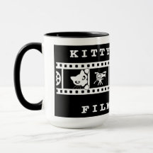 Kitty Appeal & Film Reels 15oz マグカップ