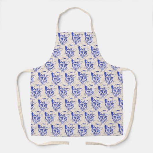 Kitty apron エプロン (正面)
