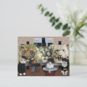 Kitty Art School ポストカード (スタンド正面)