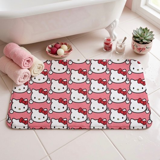 Kitty Bath Mat バスマット