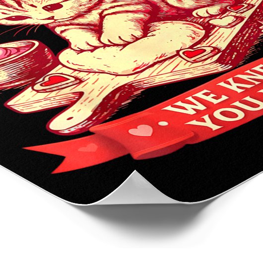 Kitty Biscuits Bakery We Knead Em You Need Em Vale ポスター (角)