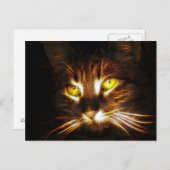 Kitty Catのポストカード ポストカード (正面/裏面)