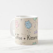 Kitty Cat | にゃんぴりぃな猫好きのコーヒーマグ コーヒーマグカップ (正面左)