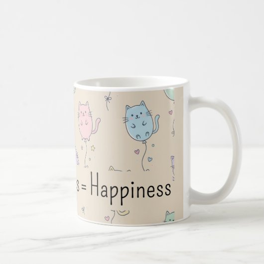Kitty Cat | にゃんぴりぃな猫好きのコーヒーマグ コーヒーマグカップ (右)
