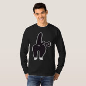 Kitty Cat Butt Tシャツ (正面フル)
